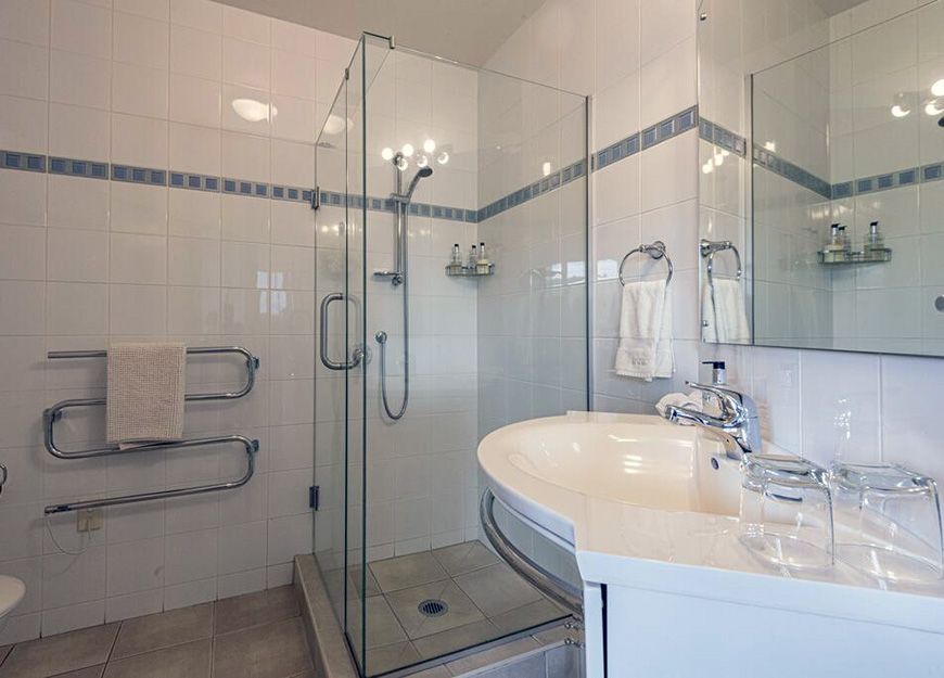 Clean bathrooms